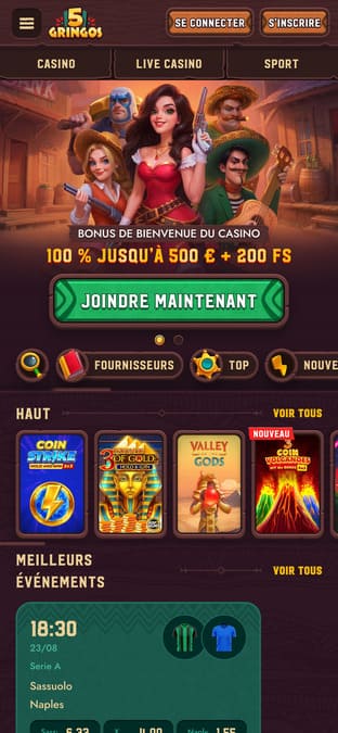 5gringos Casino application