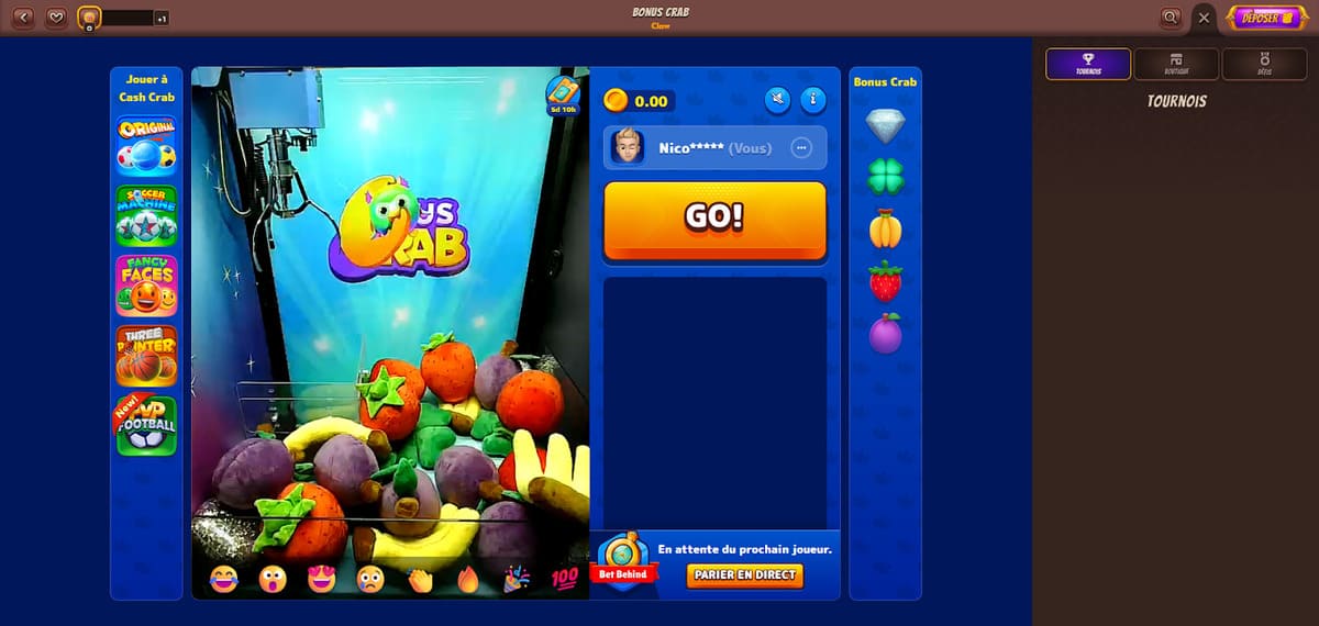 Bonus crab AbuKing Casino