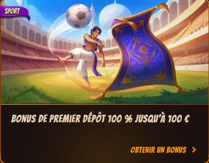 Bonus premier dépôt AbuKing Casino