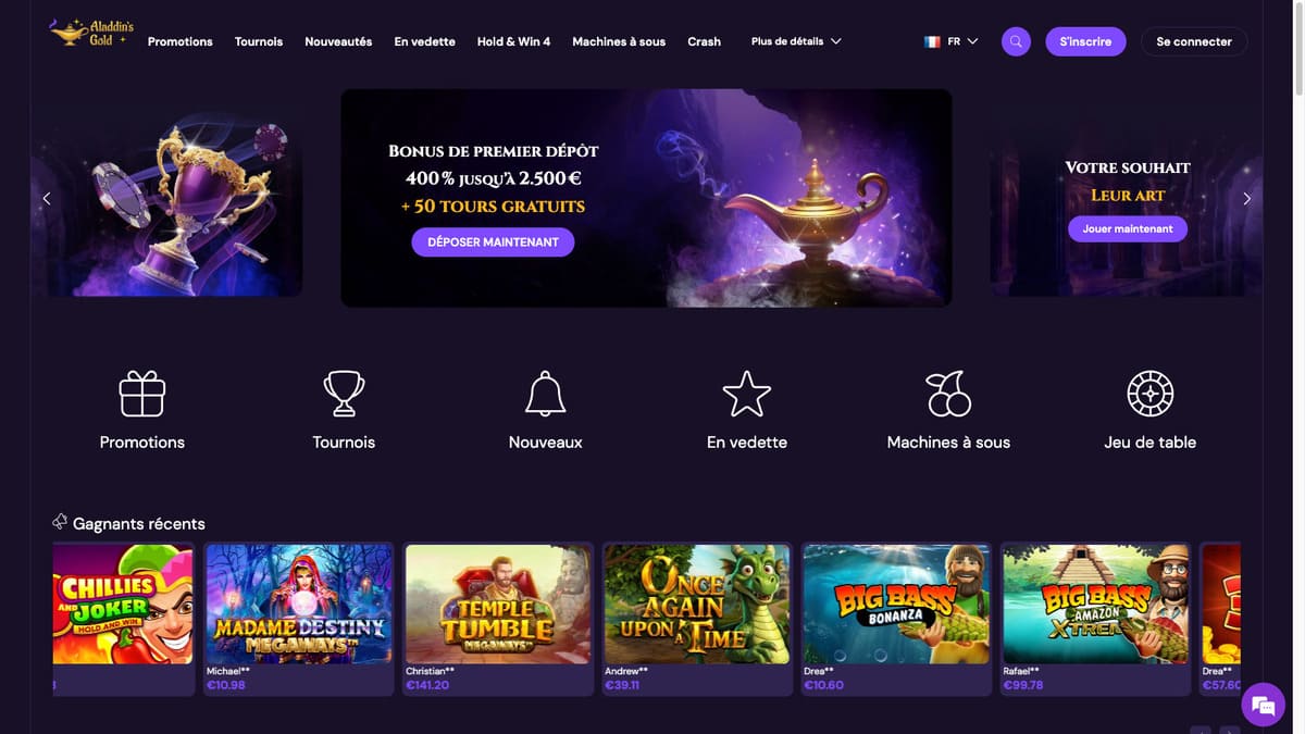 Aladdins Gold Casino