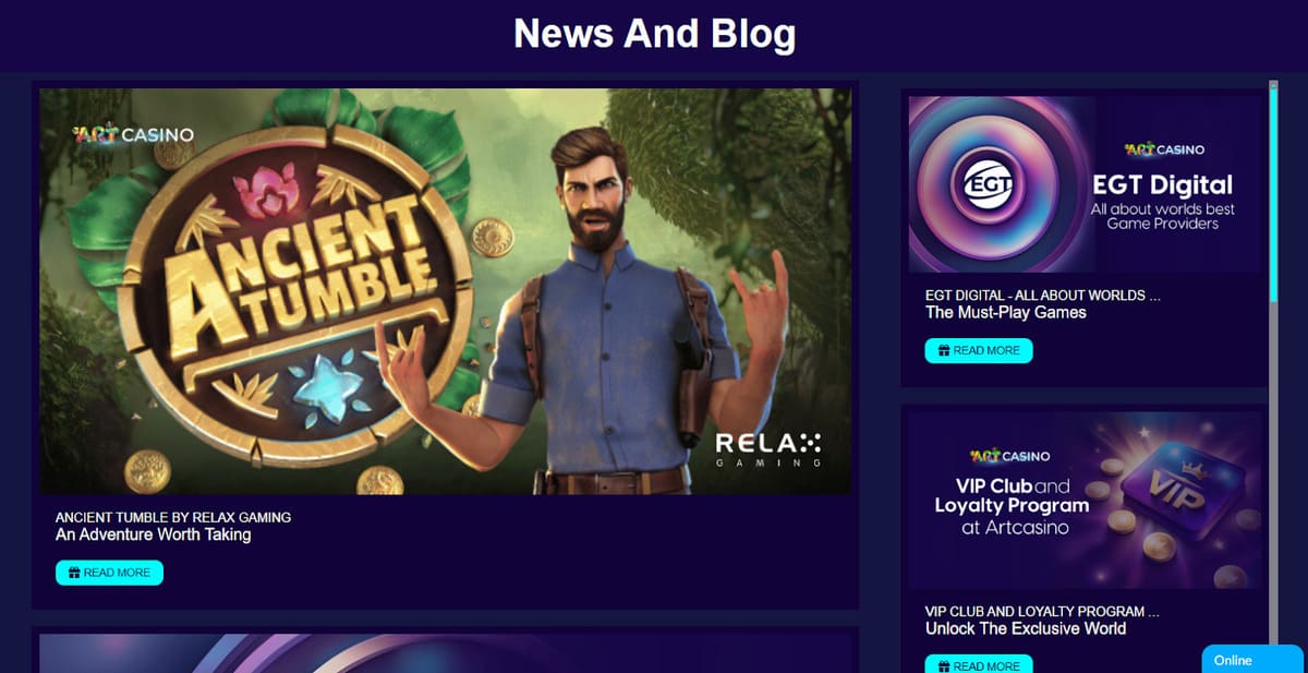 News & Blog Art casino