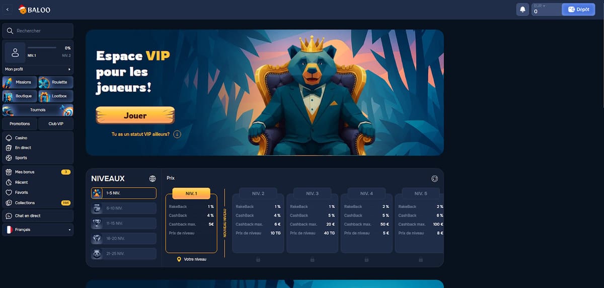 VIP Baloo Casino