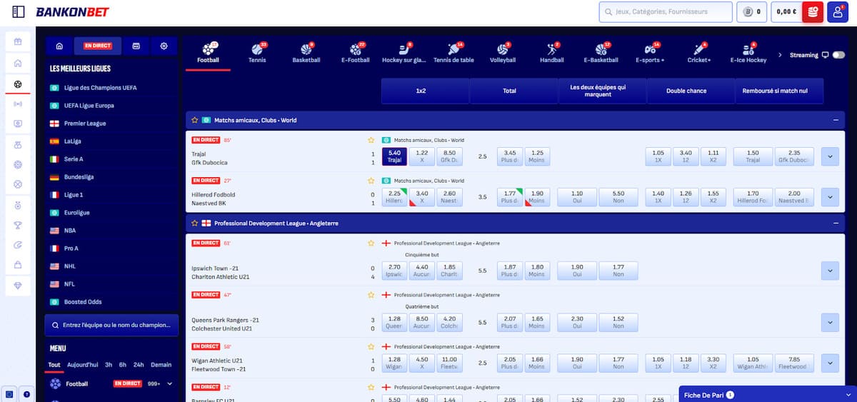 paris live Bankonbet Casino