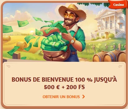 Bonus bienvenue BillyBets Casino