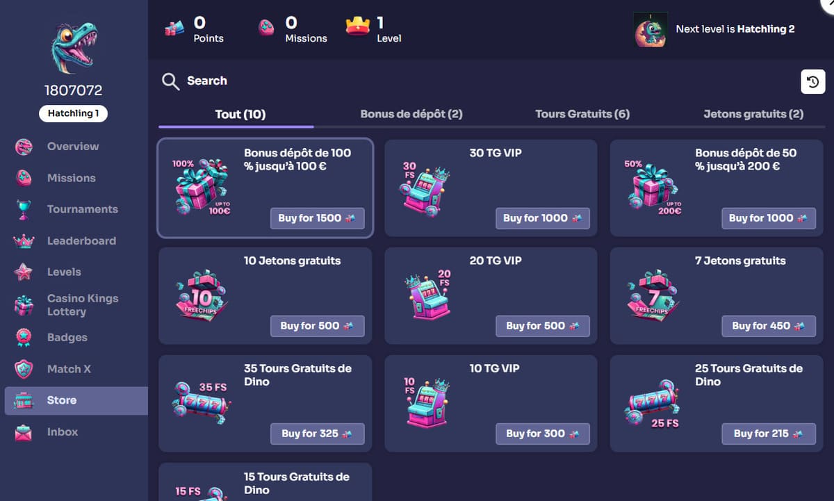 Store Binobet Casino