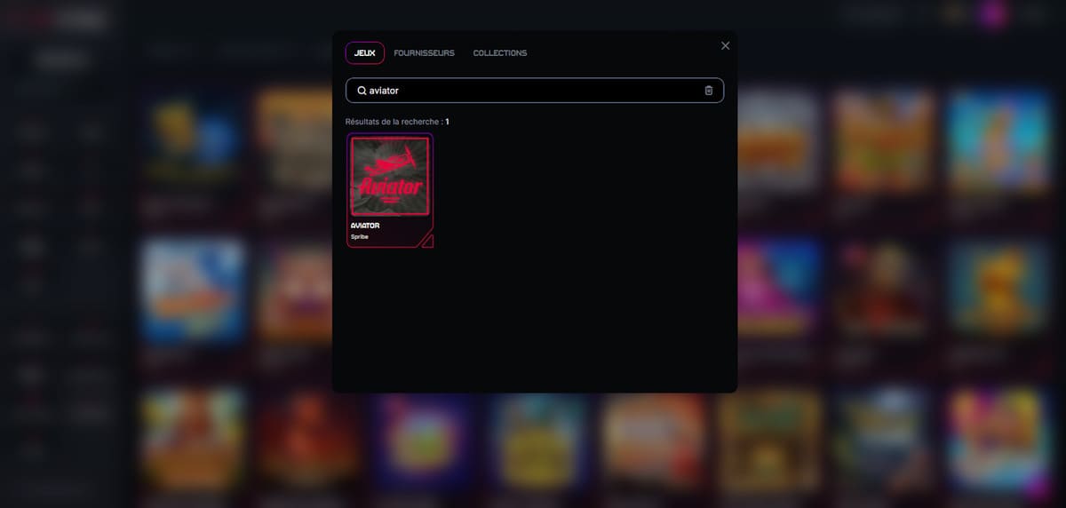 Mini jeux Bitstrike Casino