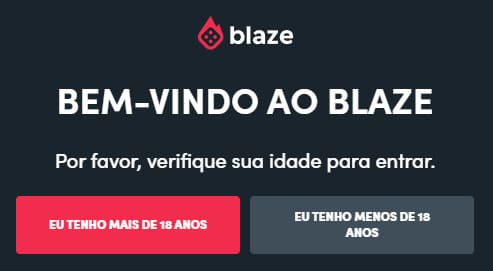 message portugais Blaze Casino
