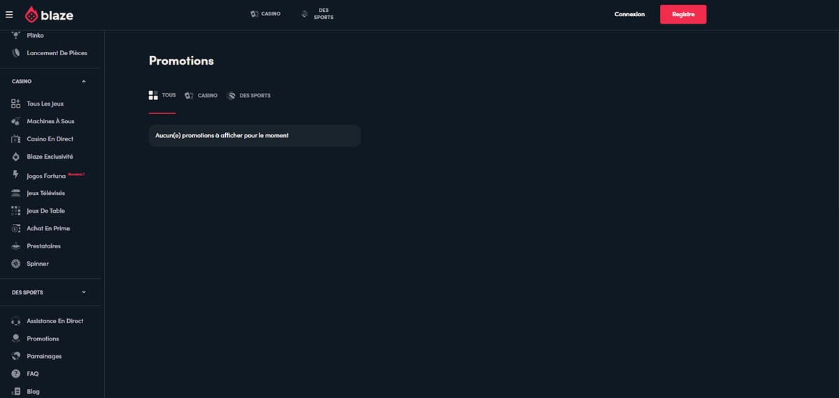 promotions Blaze Casino