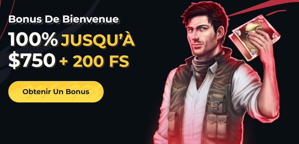 Bonus bienvenue Boomerang casino