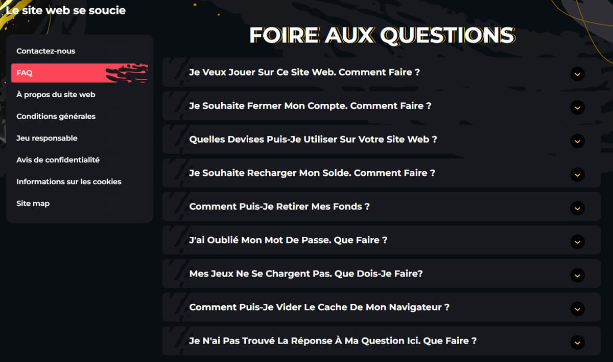 FAQ Boomerang casino