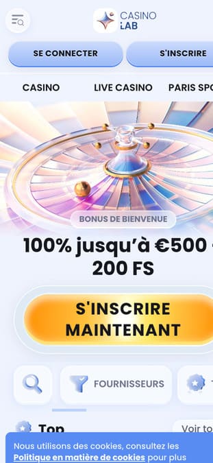 Casinolab casino application