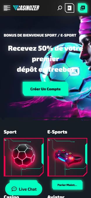 Casinozer Casino Mobile Casinozer Casino Mobile