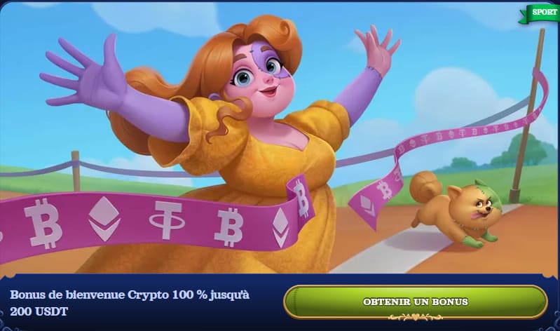 Bonus crypto 100% Casombie Casino