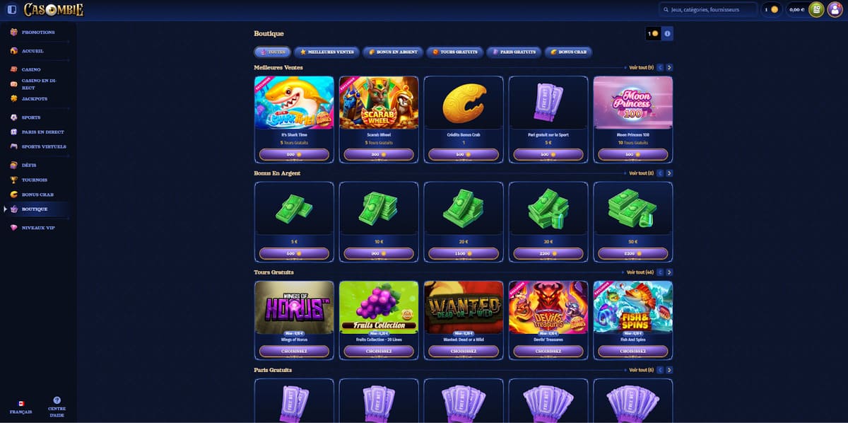 Boutique Casombie Casino