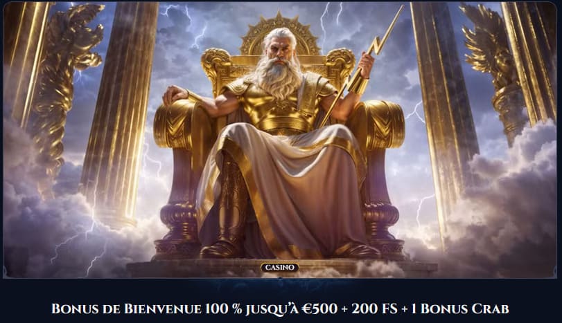 Bonus de bienvenue Cazeus