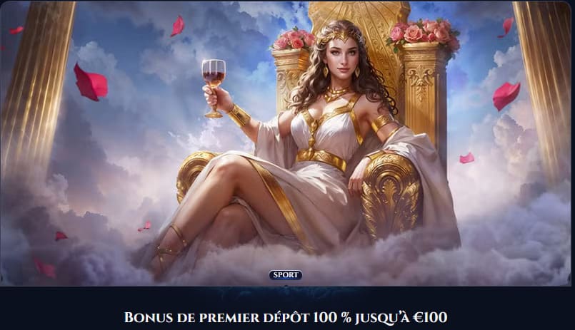 Bonus premier dépôt Cazeus