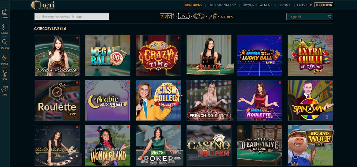 casino live Chéri Casino