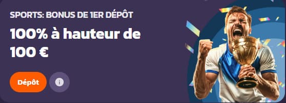 Bonus bienvenue sport Coolzino Casino