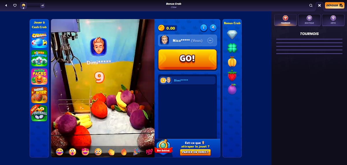 Bonus Crab Funbet Casino