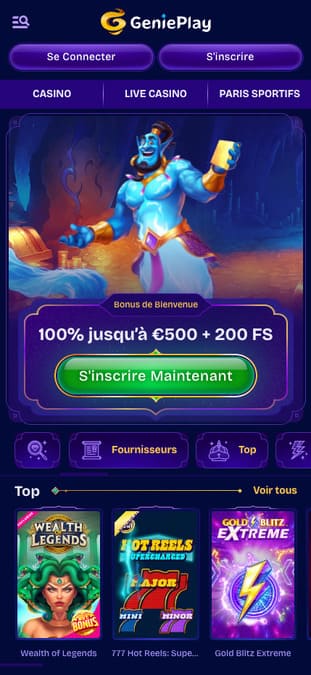 GeniePlay casino application GeniePlay casino application