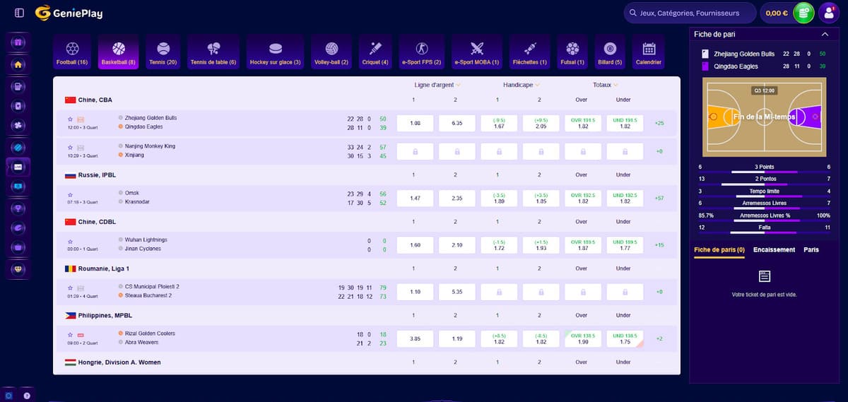 Paris live Genieplay Casino