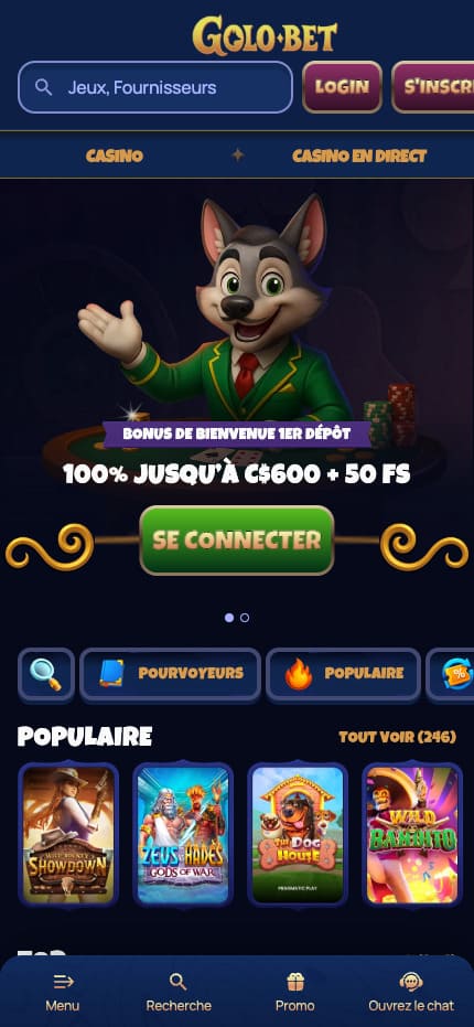 Golobet Casino Application