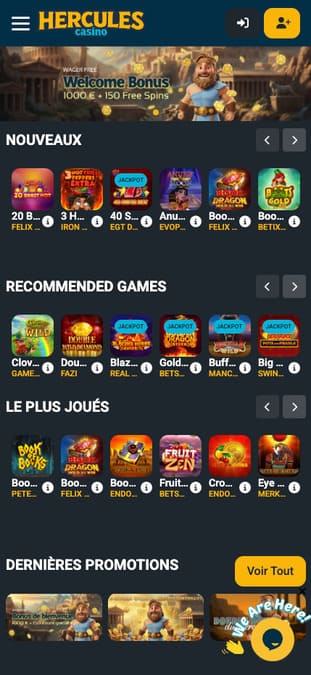 Hercules Casino Application Hercules Casino Application