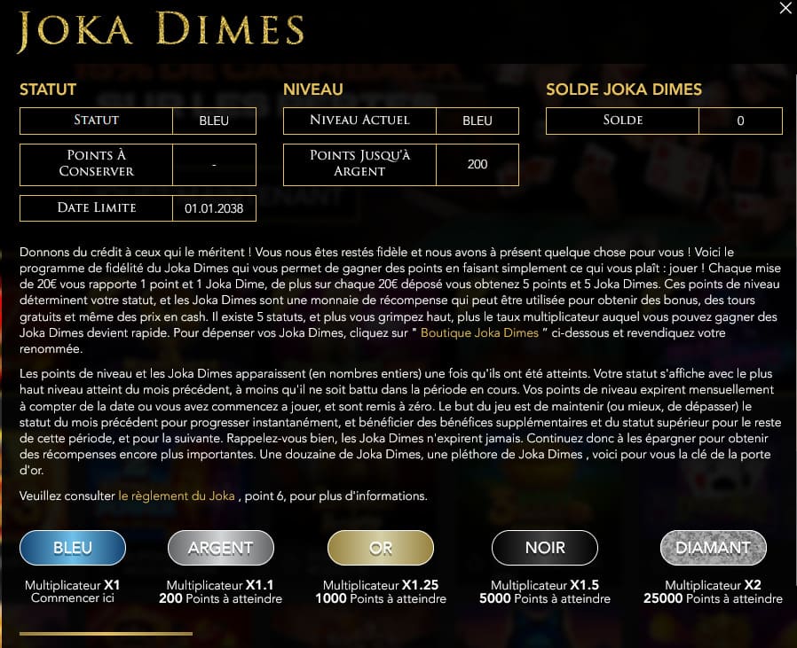 Ludothèque Joka Casino