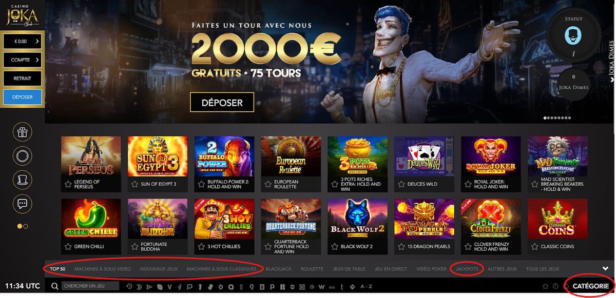 Ludothèque Joka Casino