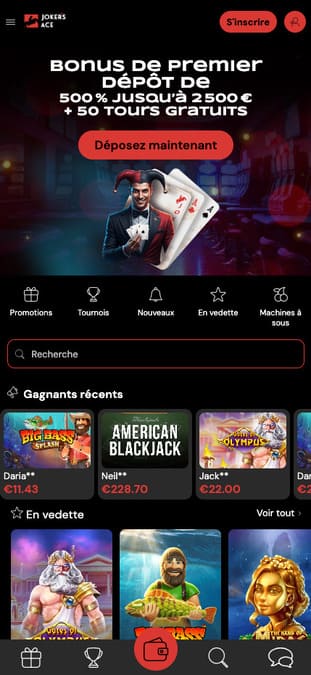 Jokers Ace Casino Application Jokers Ace Casino Application