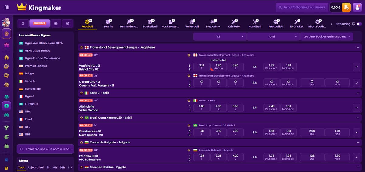 Paris live Kingmaker