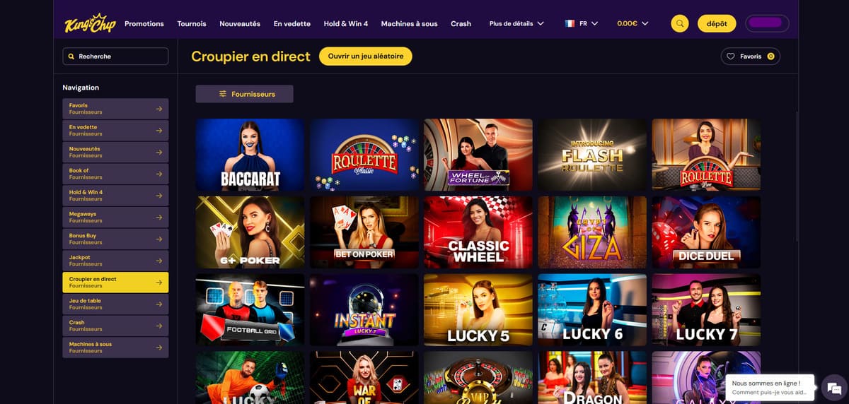 Direct Kings Chip Casino