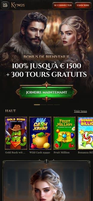 Kyngs casino application