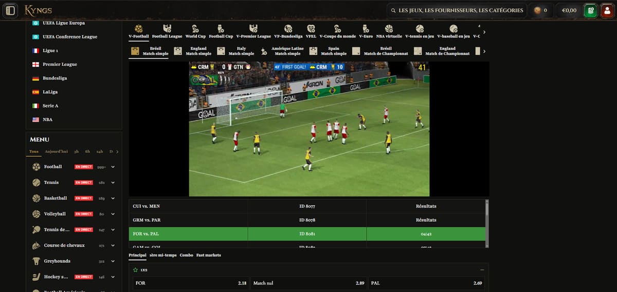 Virtuels Kyngs Casino