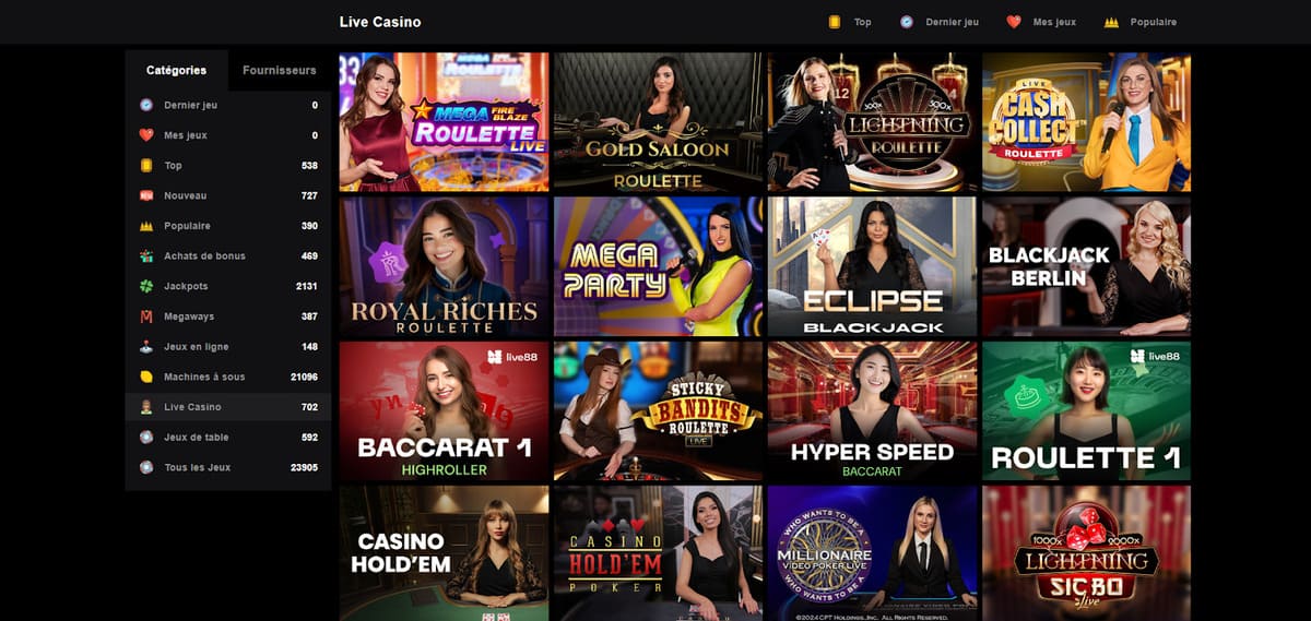 Live casino Librabet