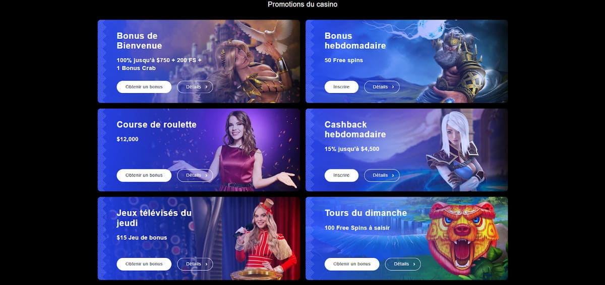 Promotions casino Librabet