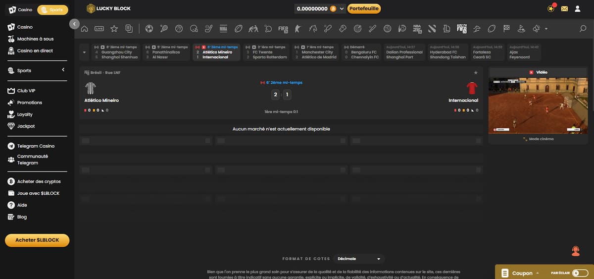 paris sportifs twitch youtube Lucky Block