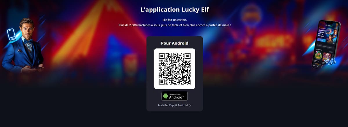 application Lucky Elf Casino