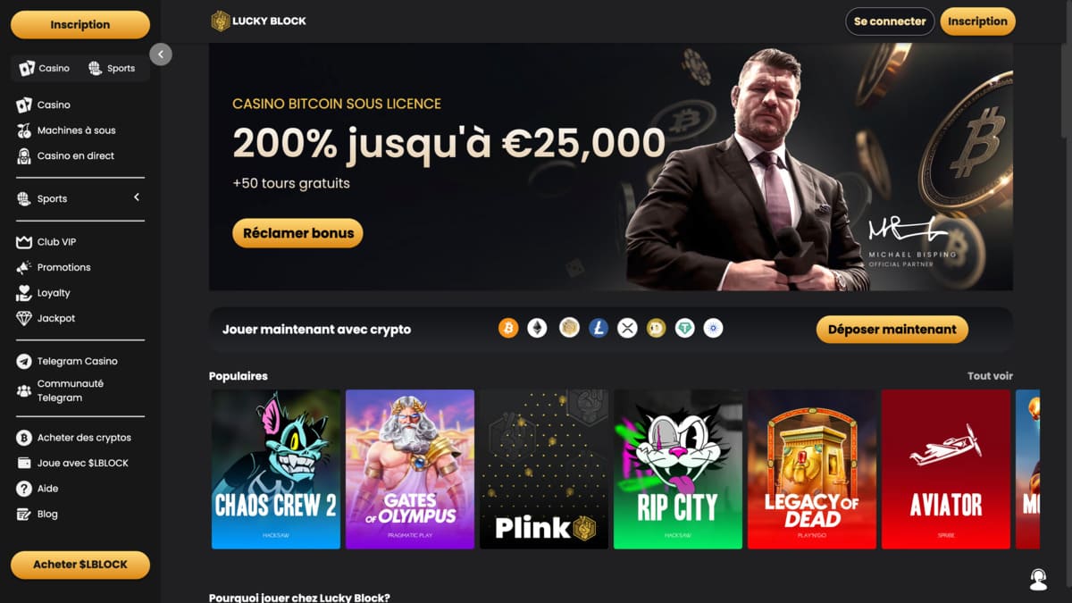 Lucky Block Casino Lucky Block Casino