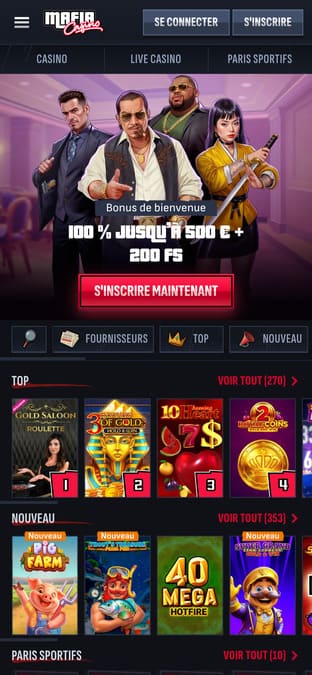Mafia casino application