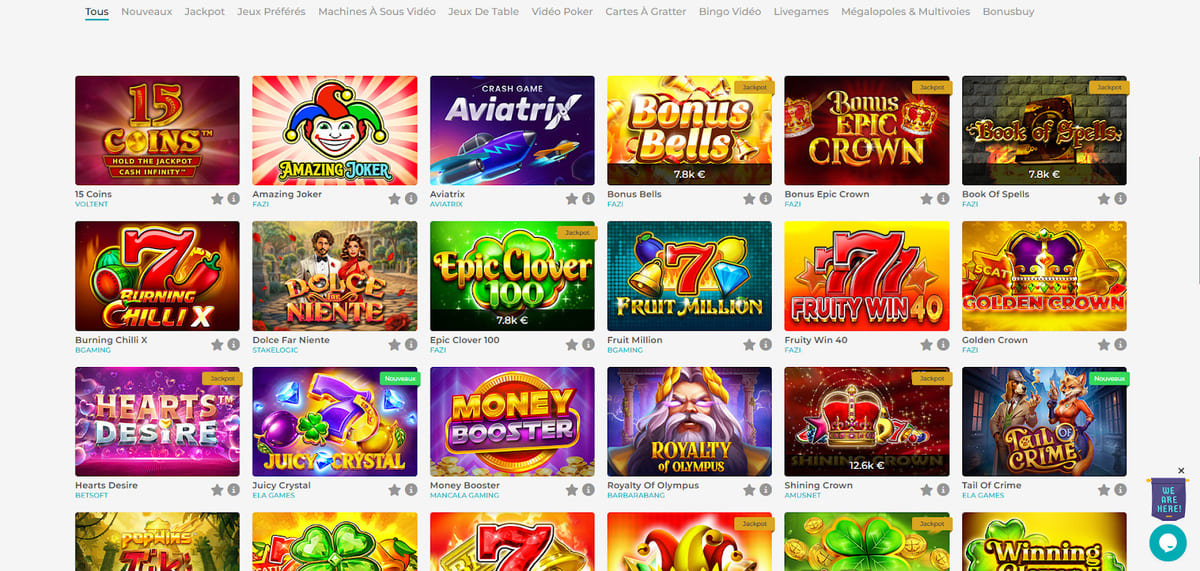 Ludothèque Merlin Casino