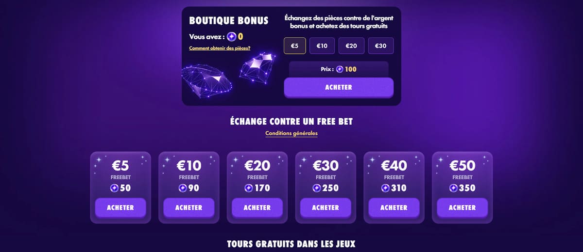 Boutique bonus Polestar casino