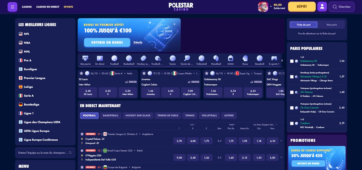 Pari sportif Polestar