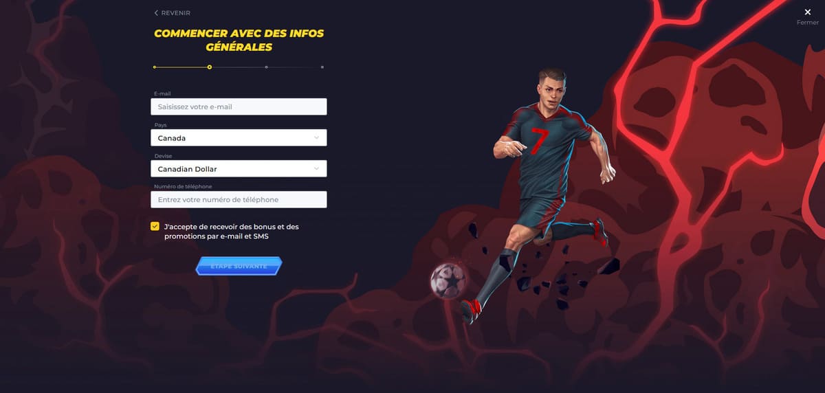 Inscription Powbet Casino