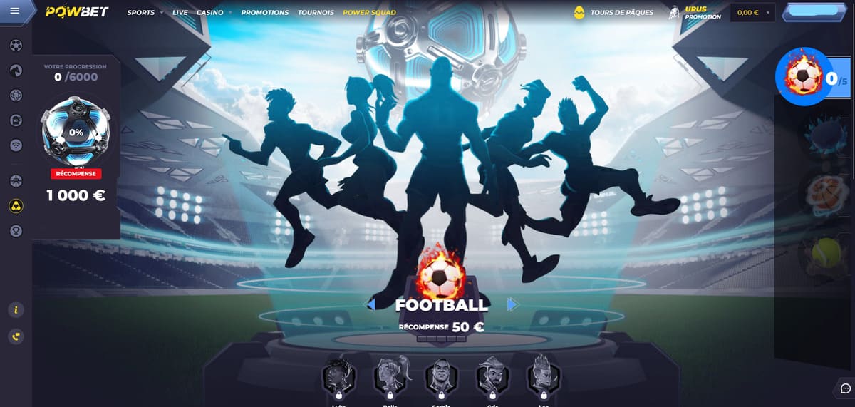 Power squad  Powbet Casino