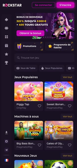 Rockstar Casino Application