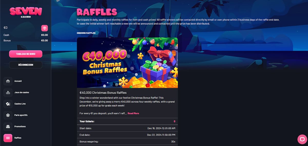 Raffles Seven casino