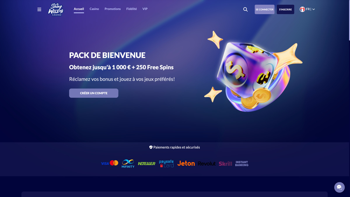 Shiny Wilds casino Shiny Wilds casino