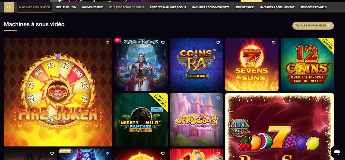 Machines à sous Slotsvil