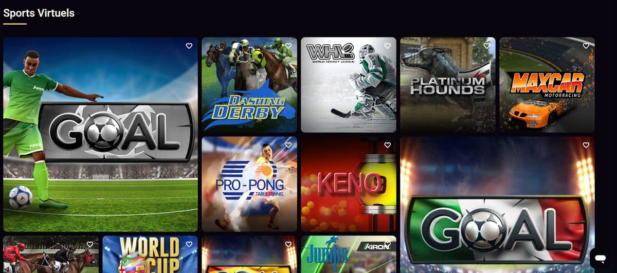 Sport virtuel Slotsvil